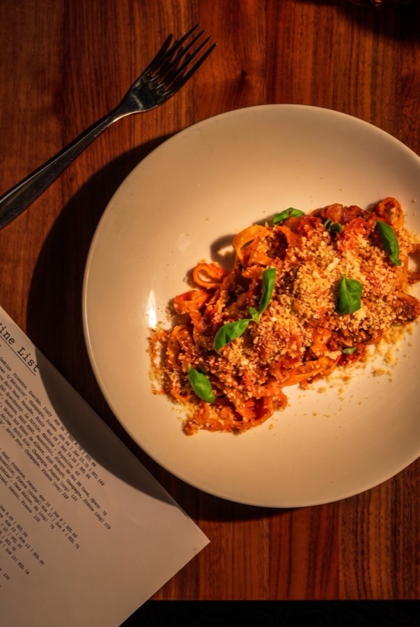 Shrimp and Calamari Tagliatelle